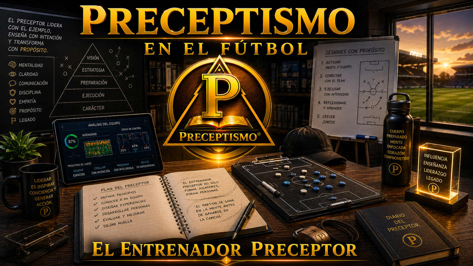 El Entrenador Preceptor Preceptismo Contemporáneo "José Noel Amaya Cárdenas" "Empresario & Escritor del Preceptismo"