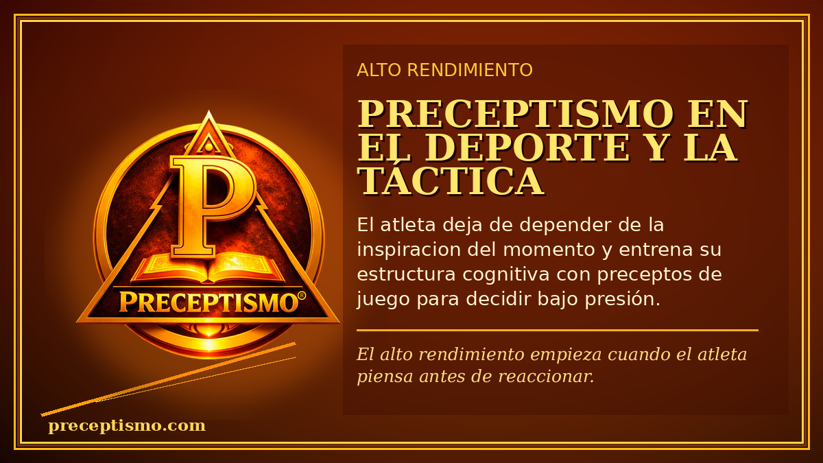 Preceptismo en el Deporte y la Táctica Preceptismo Contemporáneo "José Noel Amaya Cárdenas" "Empresario & Escritor del Preceptismo"
