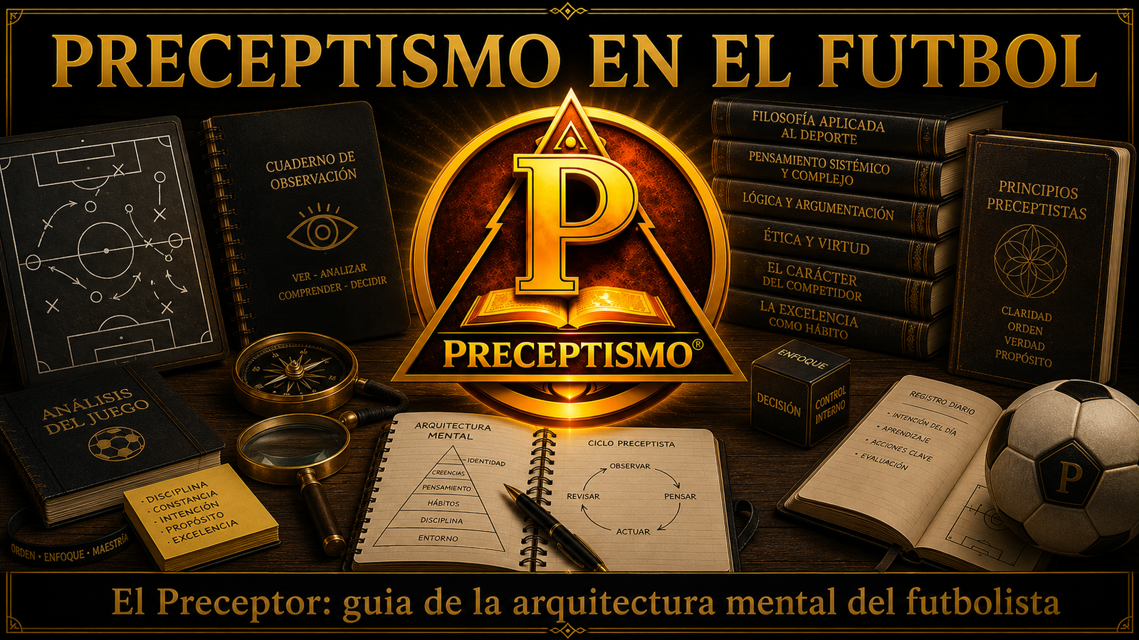 El Preceptor guia de la arquitectura mental del futbolista Preceptismo Contemporáneo "José Noel Amaya Cárdenas" "Empresario & Escritor del Preceptismo"<br />